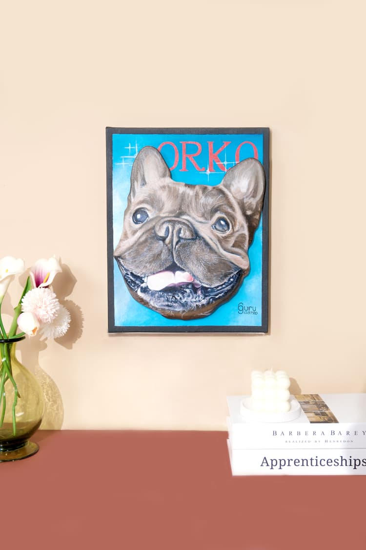 3D Dog Portrait